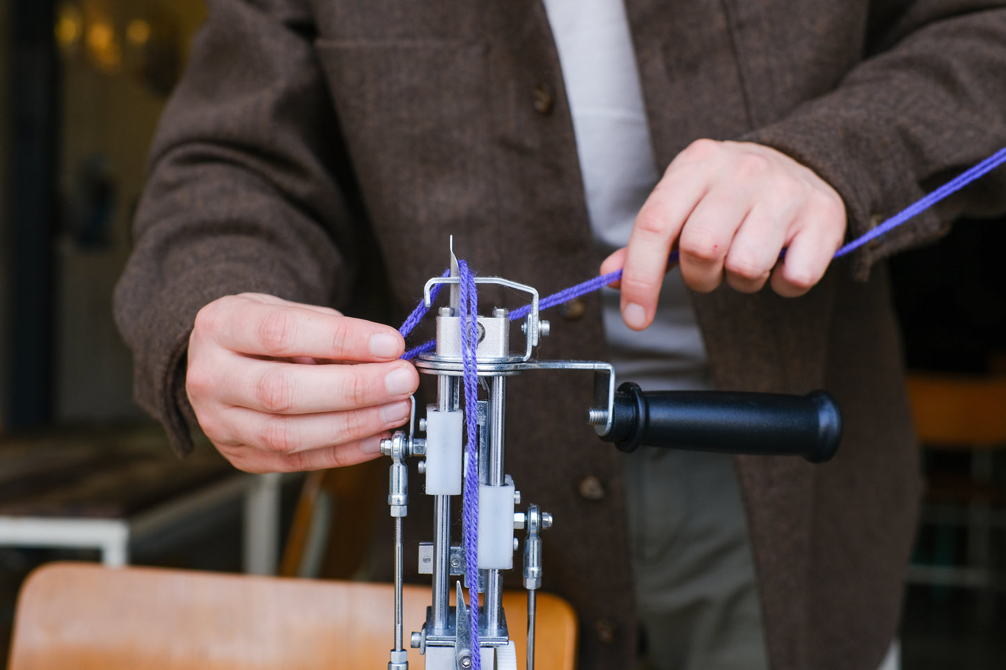 Créer ton propre tapis ou assise de tabouret