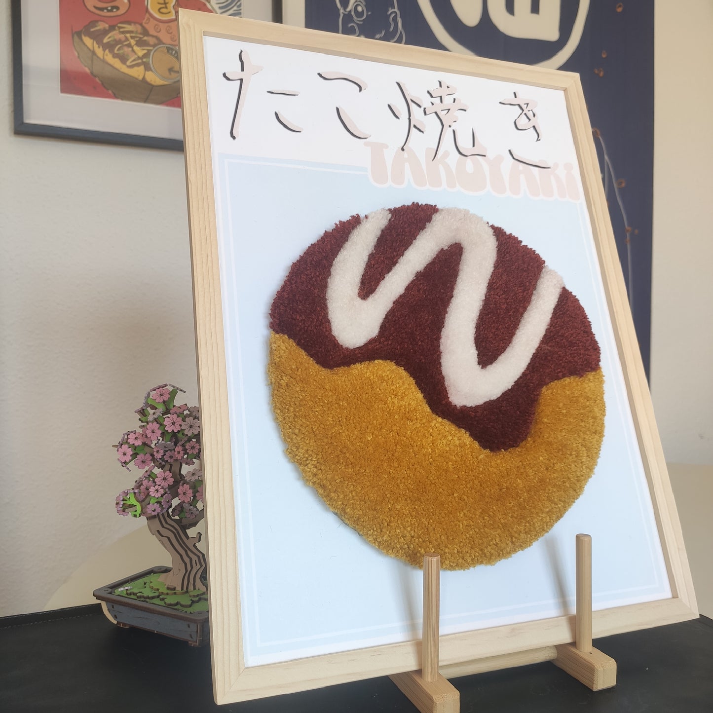 Takoyaki - Affiche Tufting