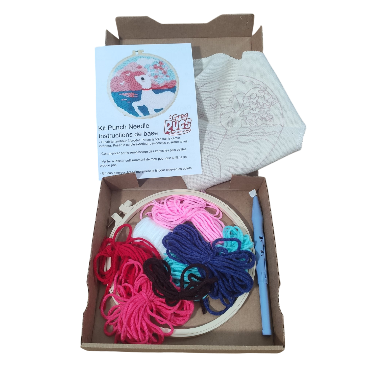 Kit découverte punch needle