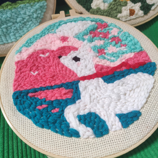 Sakura - Kit découverte punch needle