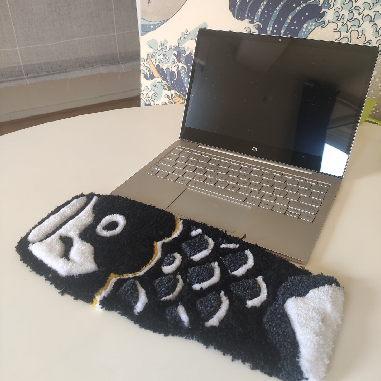 Koi Nobori Noir - Tapis repose poignet