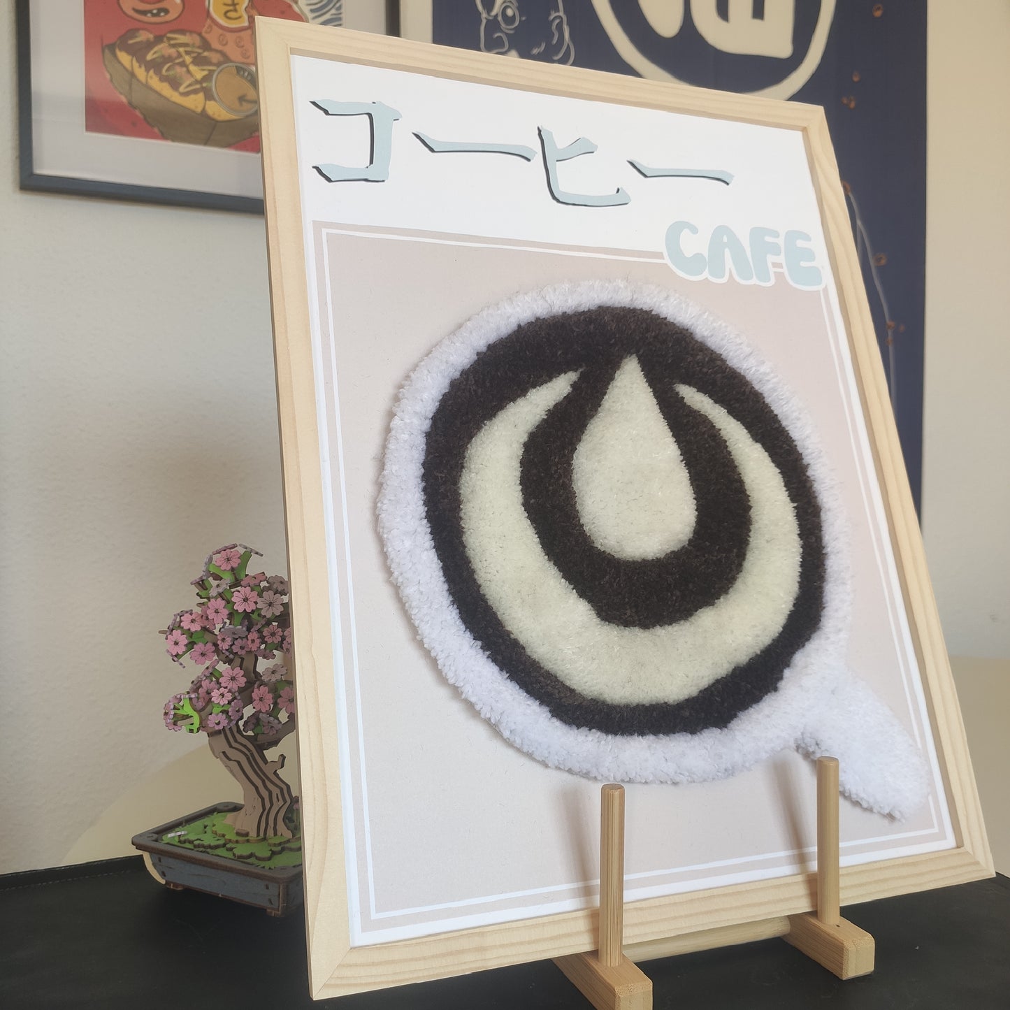 Café - Affiche Tufting