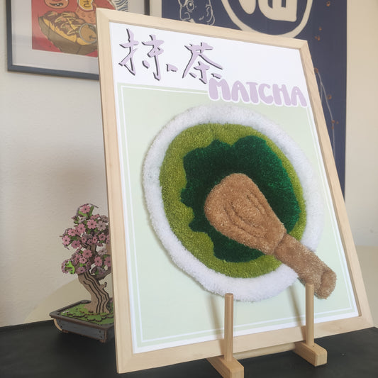 Matcha - Affiche Tufting
